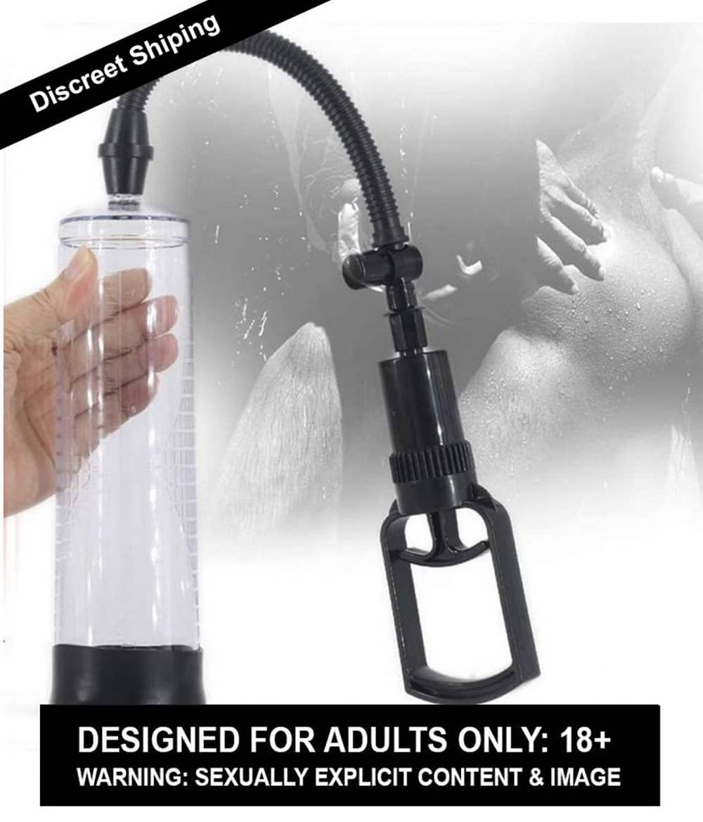 Penis Vacuum Manual power Pump Male Enhancement Enlarger Pump for Men By Crazynyt