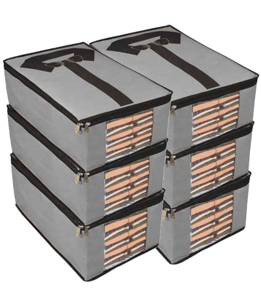 SH NASIMA Closet Organizers ( Pack of 6 )