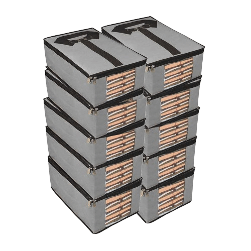 SH NASIMA Closet Organizers ( Pack of 10 )