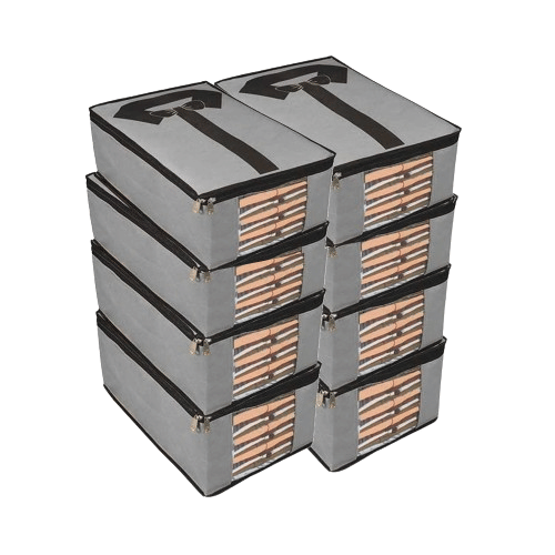 SH NASIMA Closet Organizers ( Pack of 8 )