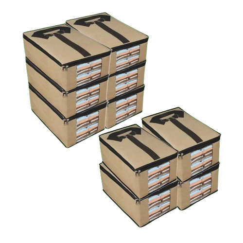 SH NASIMA Closet Organizers ( Pack of 10 )