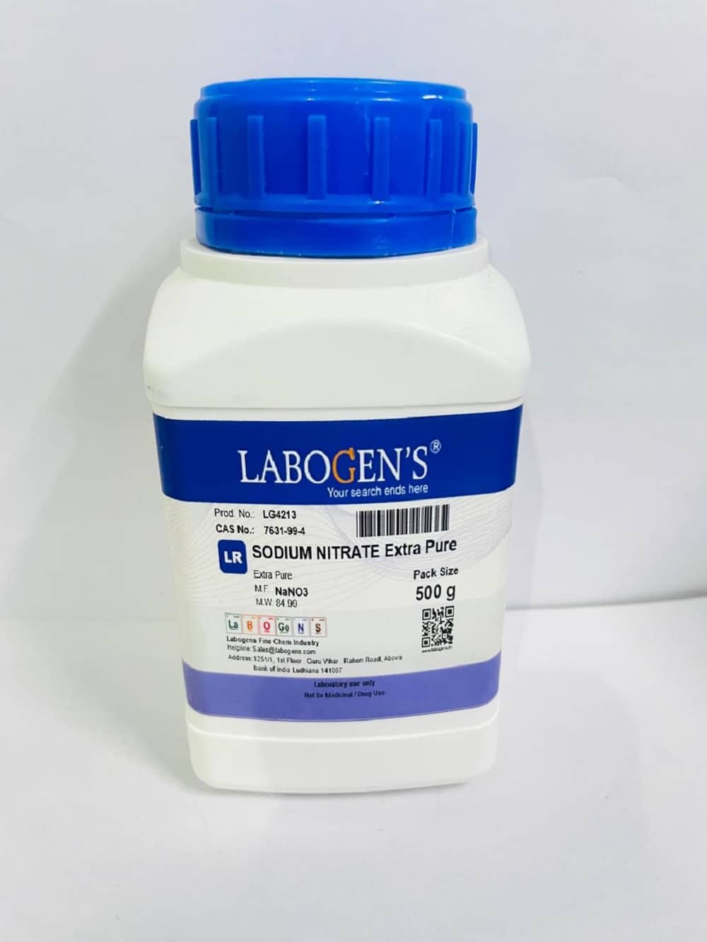 SODIUM NITRATE EXTRA PURE 500GM