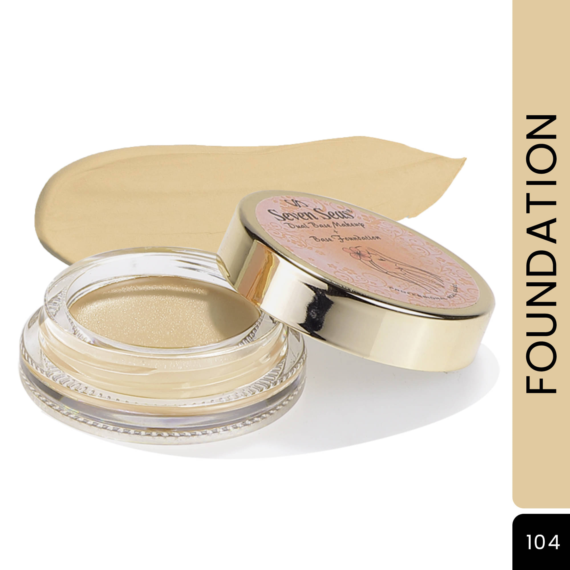     			Seven Seas Dual Base Makeup Professional Real Base Foundation (Ivory)