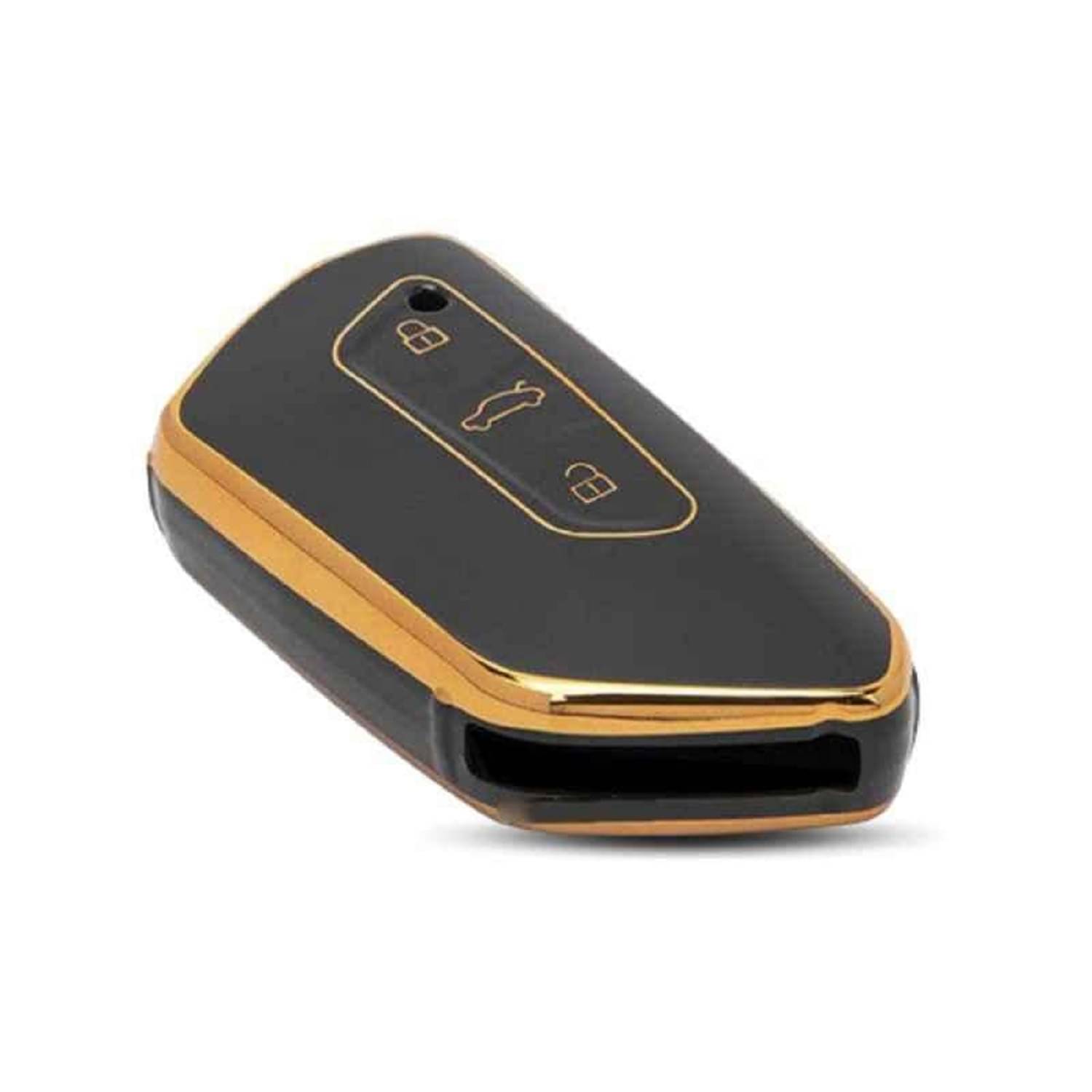 SIAGO TPU Car Key Cover Compatible Skoda/ Volkswagen Virtus, Octavia 2021 3 Button Smart Key SIAGO TPU Car Key Cover Compatible Skoda/ Volkswagen Virtus, Octavia 2021 3 Button Smart Key