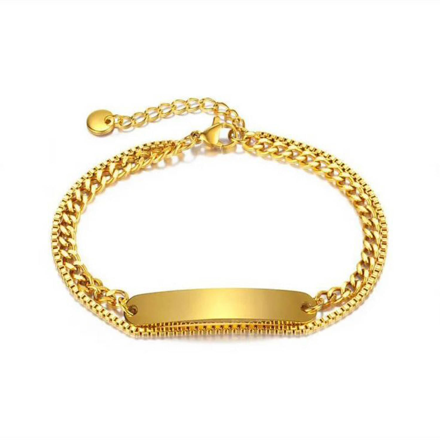     			Thrillz Gold Bracelet ( Pack of 1 )