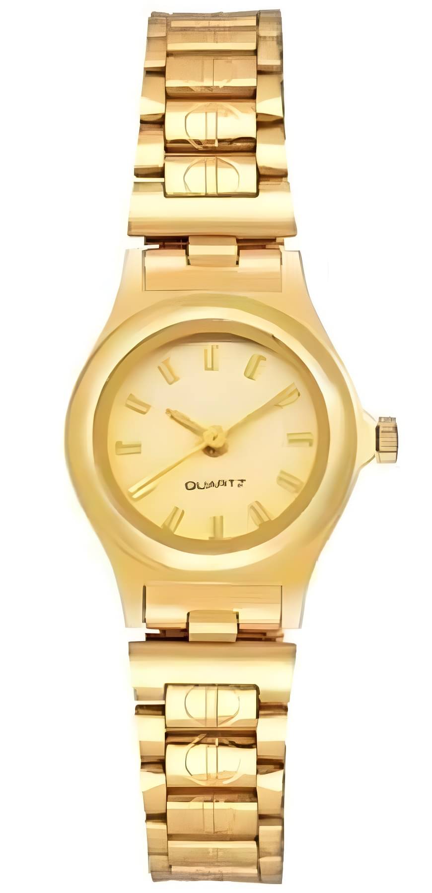     			Viser Gold Metal Analog Womens Watch