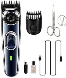 geemy Rechargeable Stylish Multicolor Cordless Beard Trimmer With 60 minutes Runtime