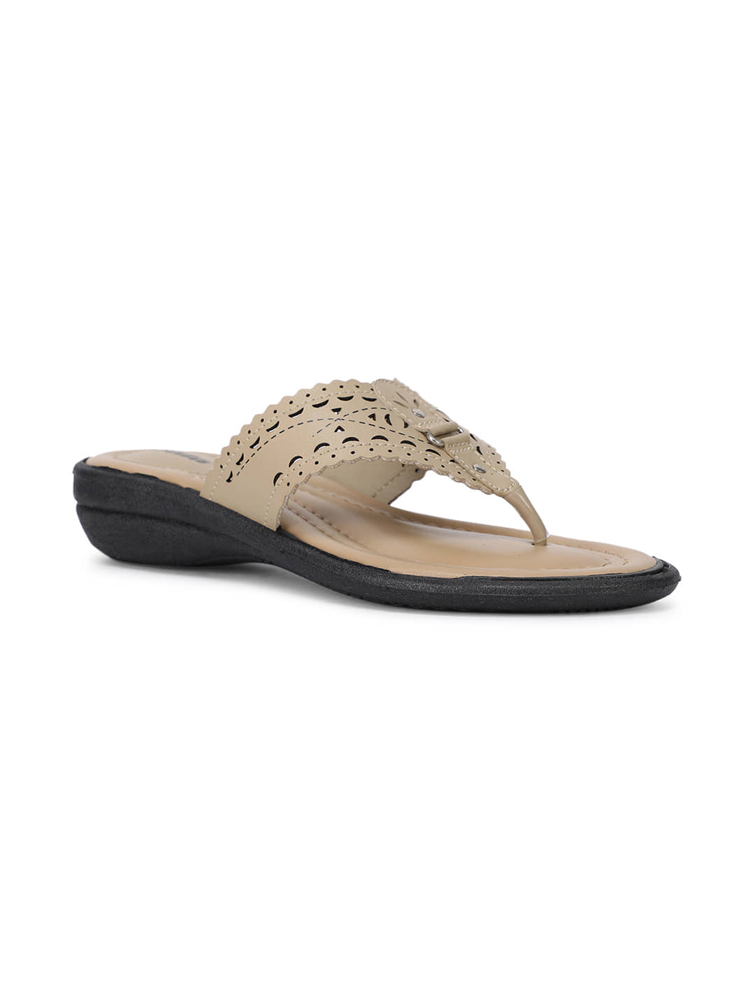 Bata Beige Women's Flats