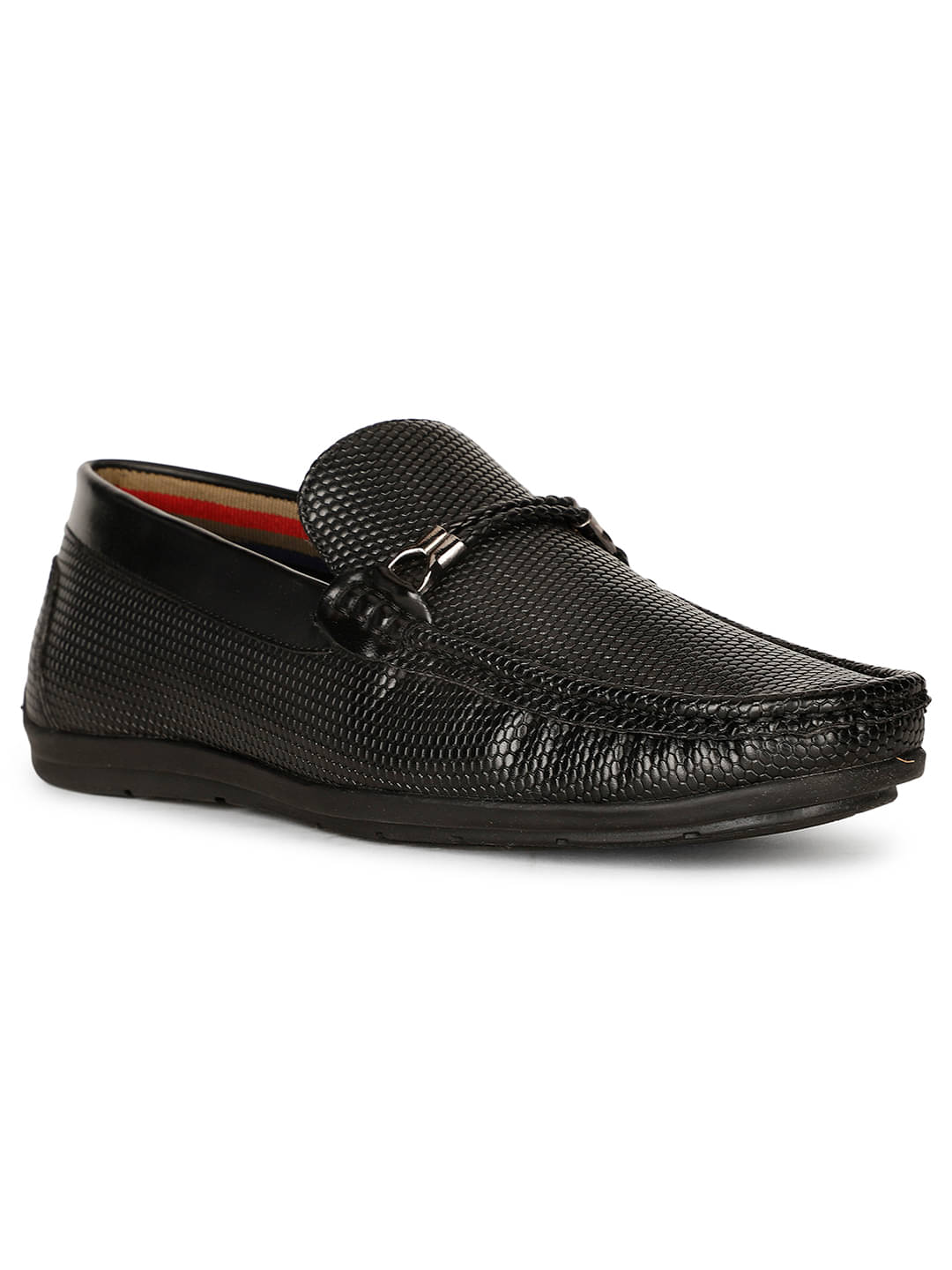     			Bata Black Men's Outdoor Shoes