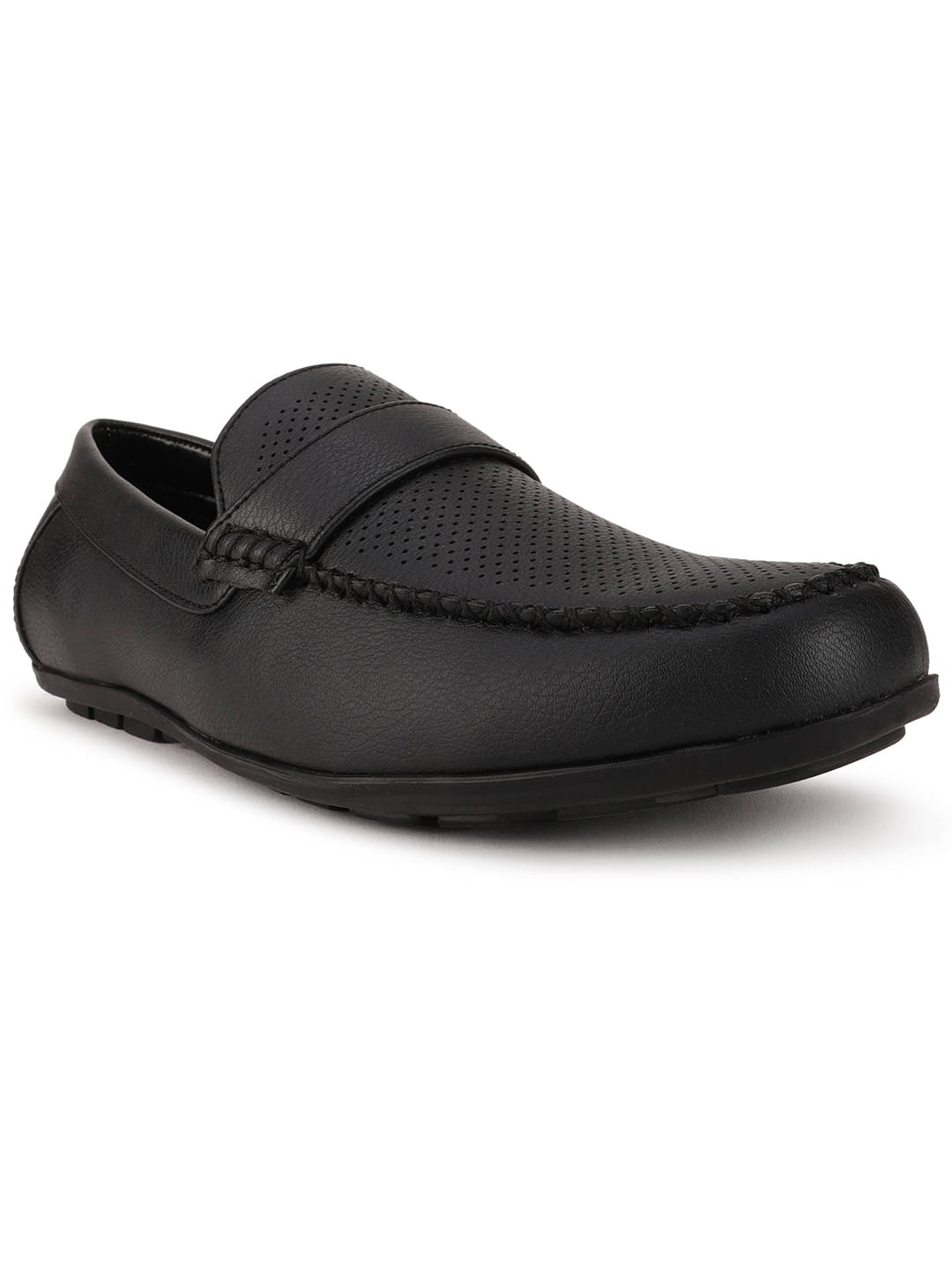     			Bata Black Men's Outdoor Shoes