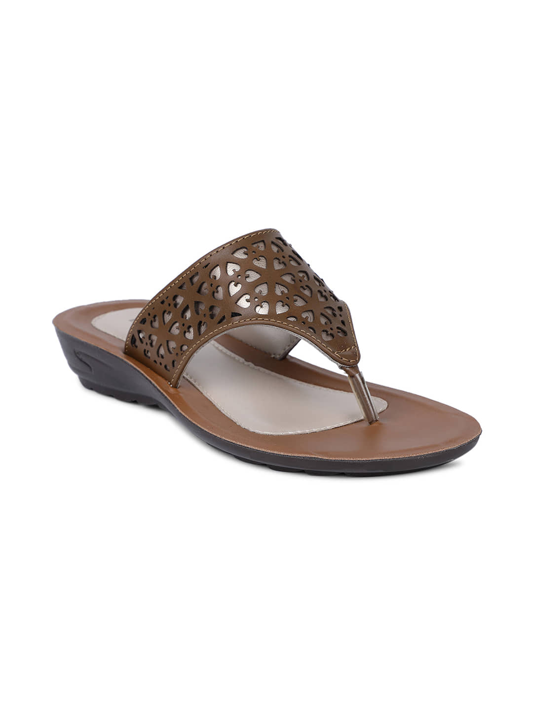Bata Brown Women's Flats