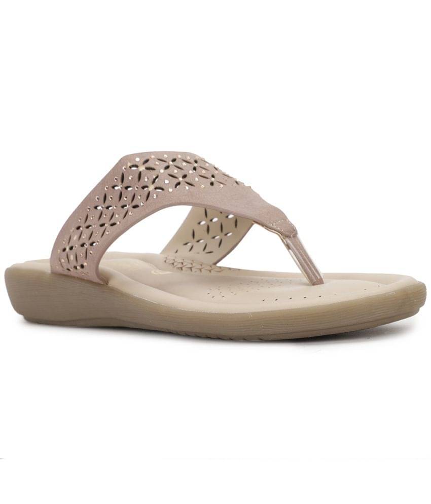     			Bata Comfit Beige Women's Flats