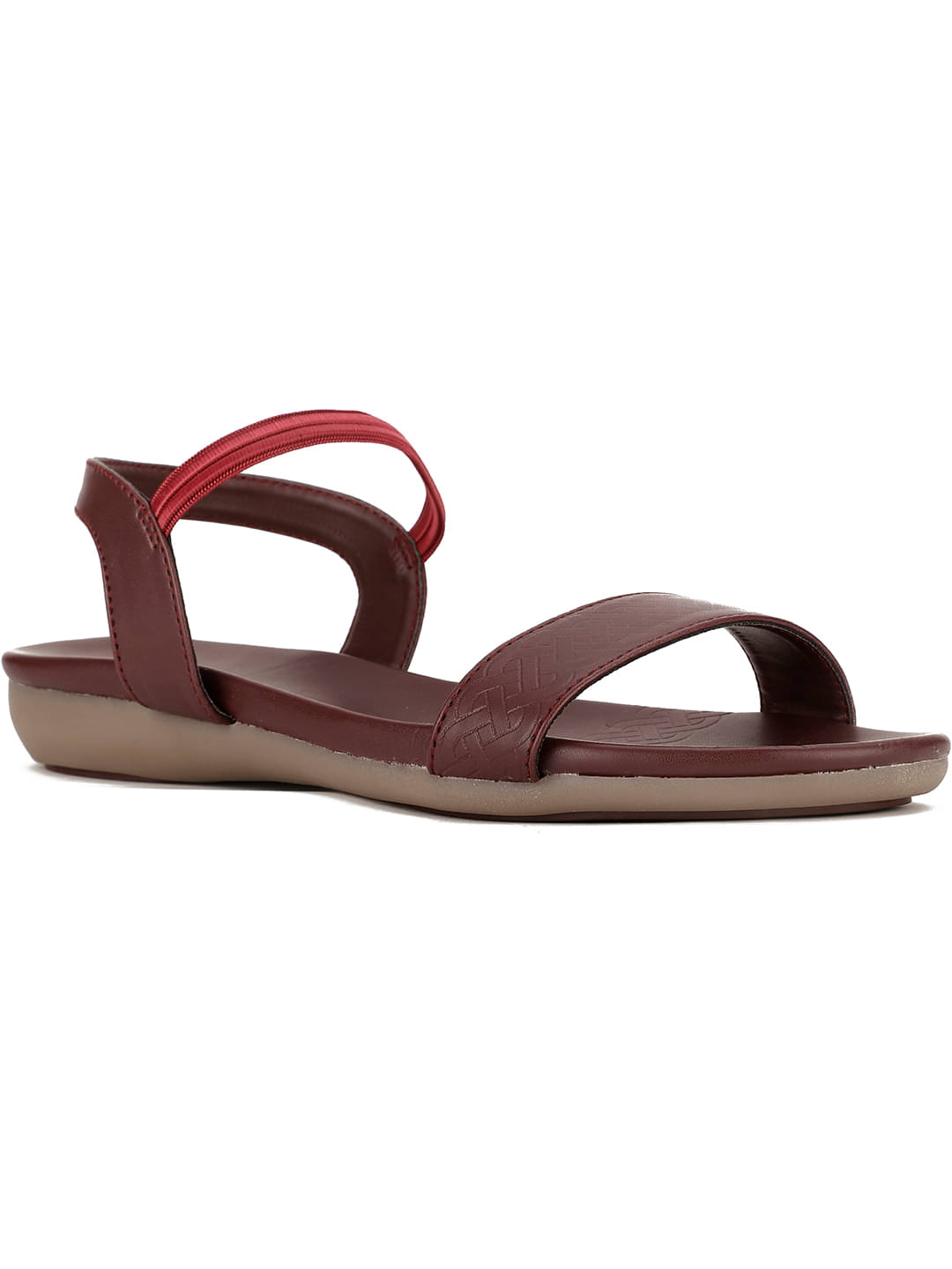     			Bata Maroon Women's Flats
