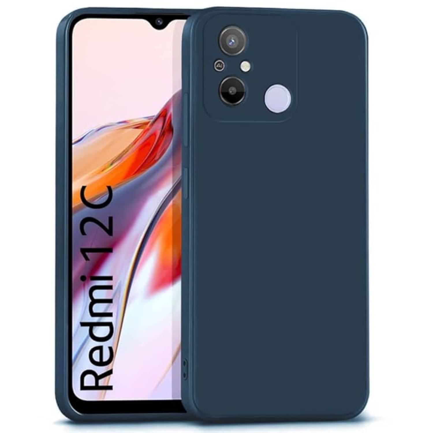     			Case Vault Covers Silicon Soft cases Compatible For Silicon POCO C55 ( Pack of 1 )