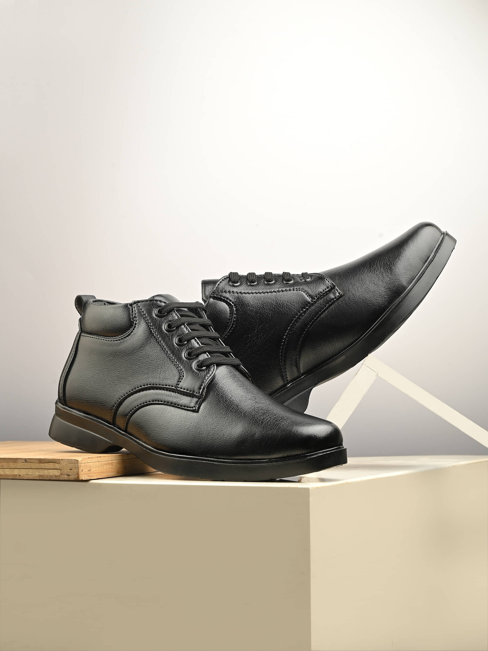 Port Black Men's Derby Formal Shoes - Formal Shoes | Buy online on ZillyBuy