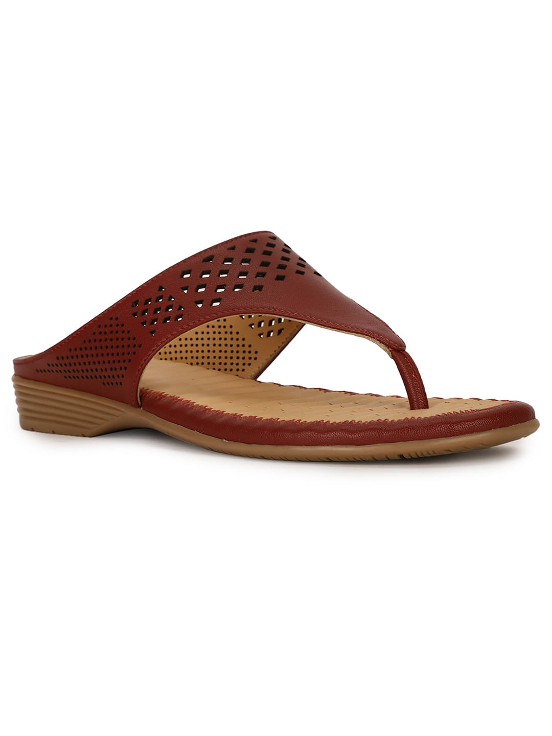     			Scholl Maroon Women's Flats