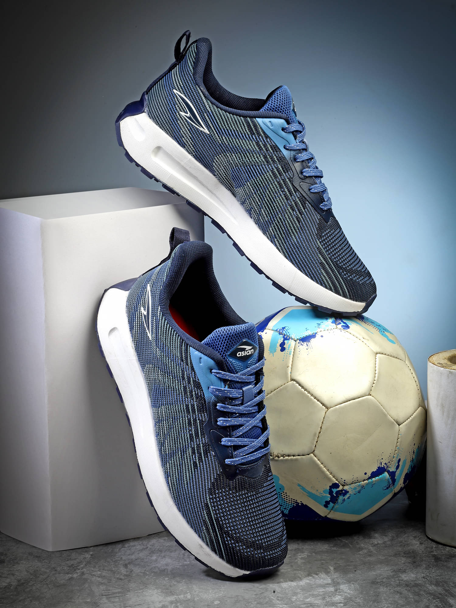 ASIAN FORTUNER-13 Navy Men's Sports Running Shoes ASIAN FORTUNER-13 Navy Men's Sports Running Shoes