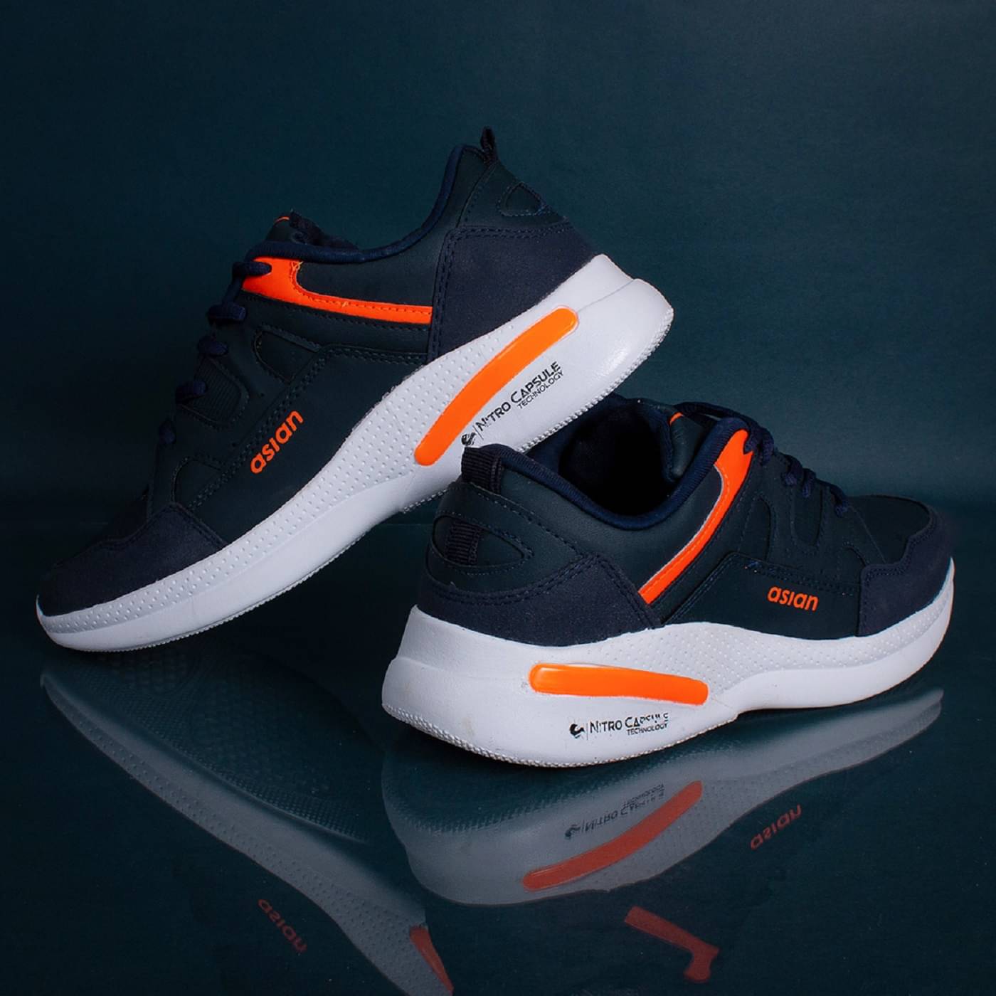 ASIAN WATERPROOF-11 Navy Men's Sports Running Shoes ASIAN WATERPROOF-11 Navy Men's Sports Running Shoes