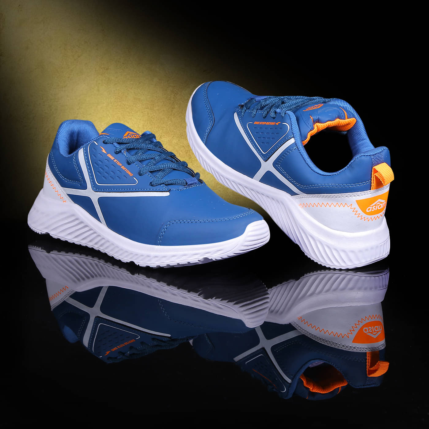     			ASIAN WATERPROOF-14 Blue Men's Sports Running Shoes