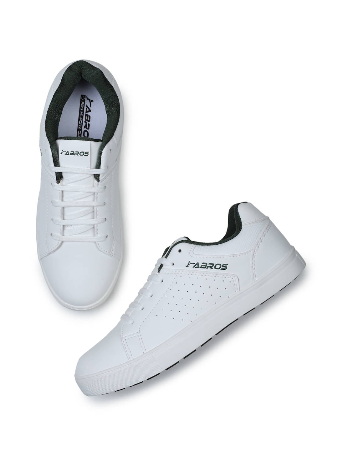 Abros ALGO8015 White Men's Lifestyle Shoes     			Abros ALGO8015 White Men's Lifestyle Shoes