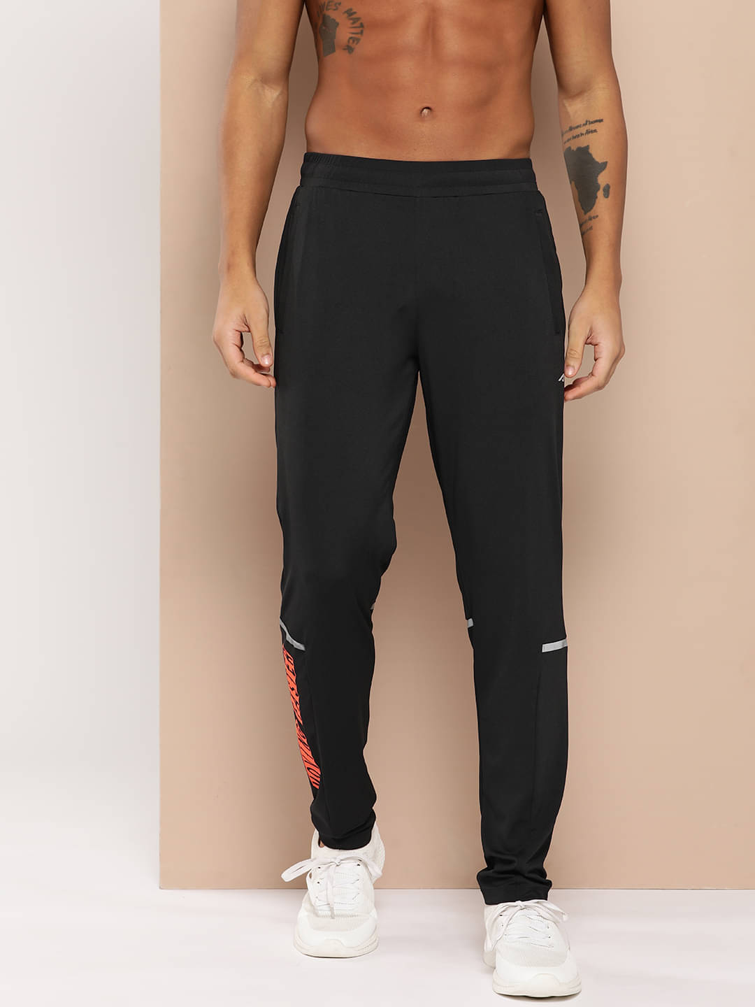     			Alcis Black Polyester Men's Sports Trackpants ( Pack of 1 )