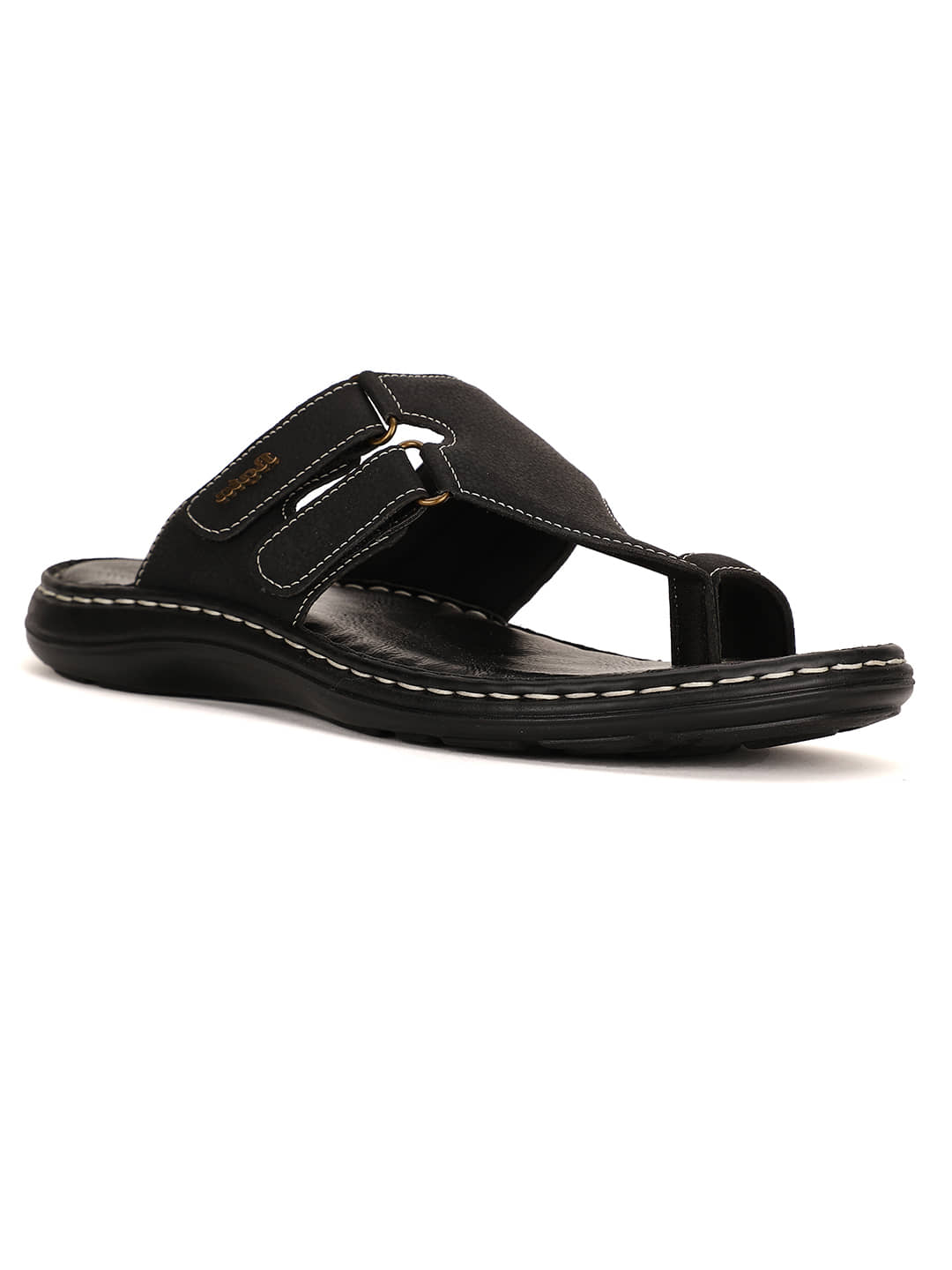 Bata - Black Men's Sandals