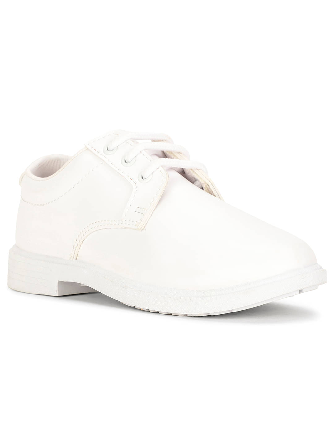     			Bata - White Boy's School Shoes ( 1 Pair )