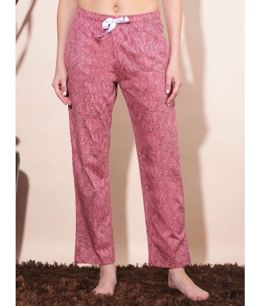     			Dollar Missy Pink Cotton Blend Women's Nightwear Pyjama ( Pack of 1 )