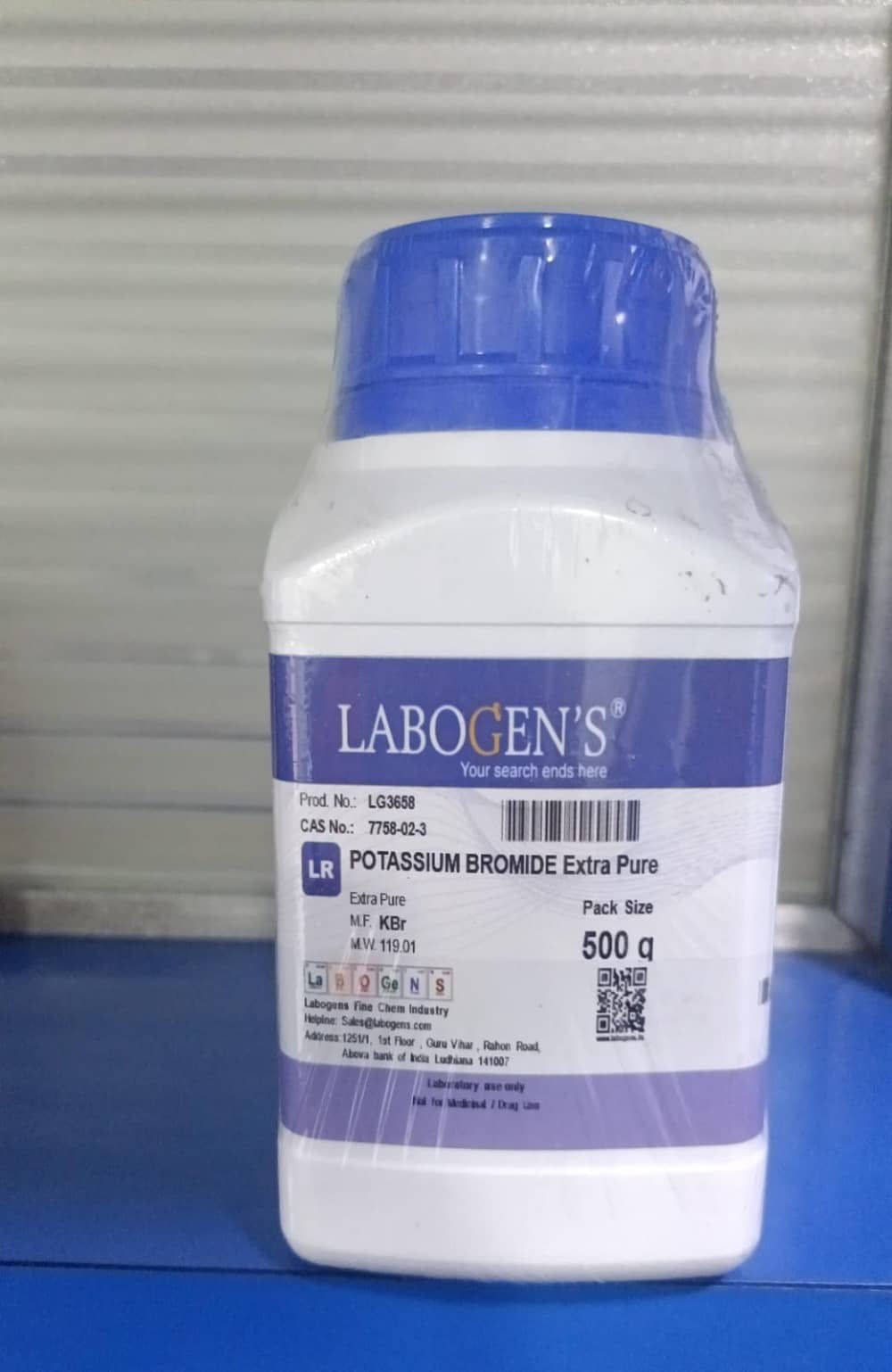 LABOGENS POTASSIUM BROMIDE  500gm