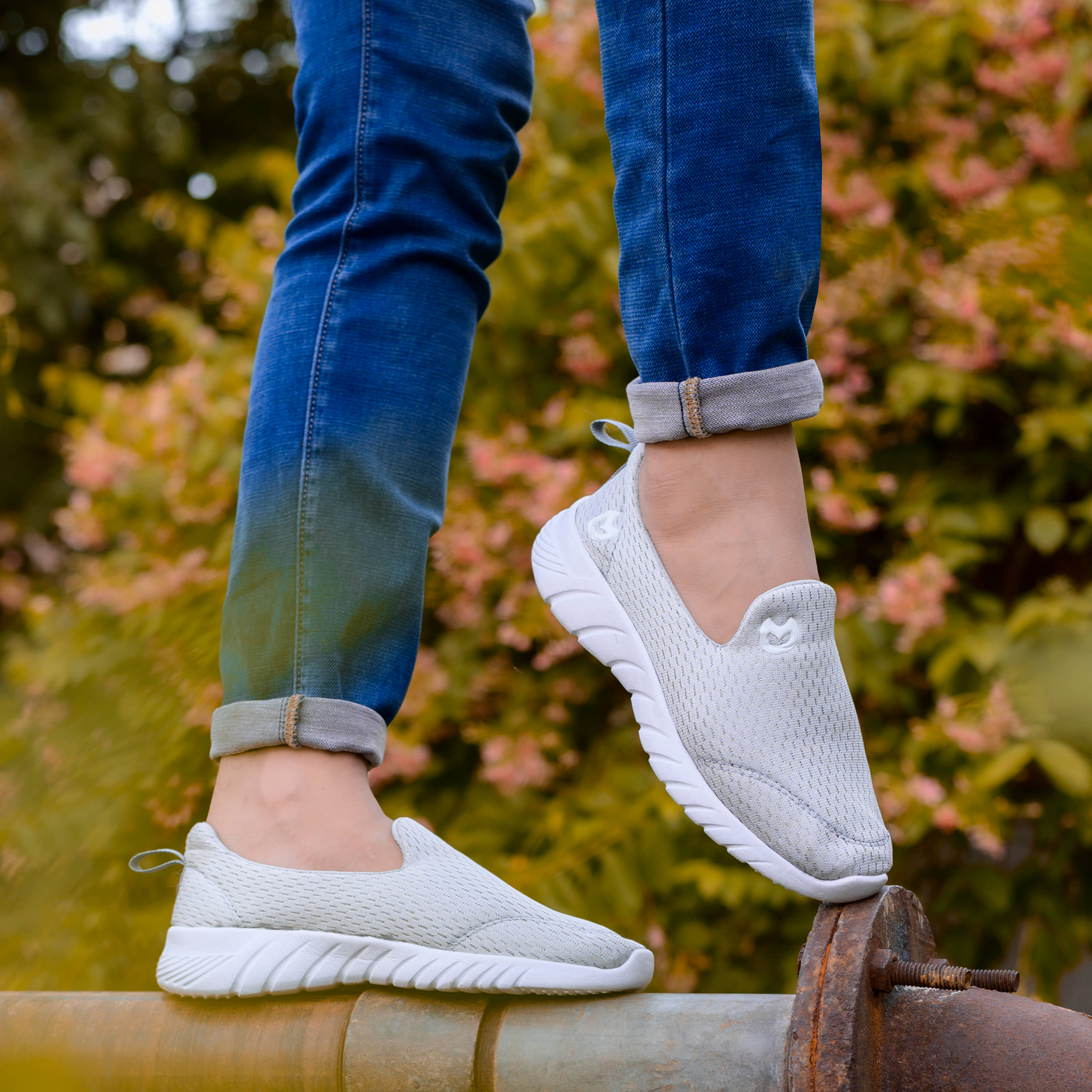 Magnolia Grey Men's Slip-on Shoes - Casual Shoes | Buy online on ZillyBuy