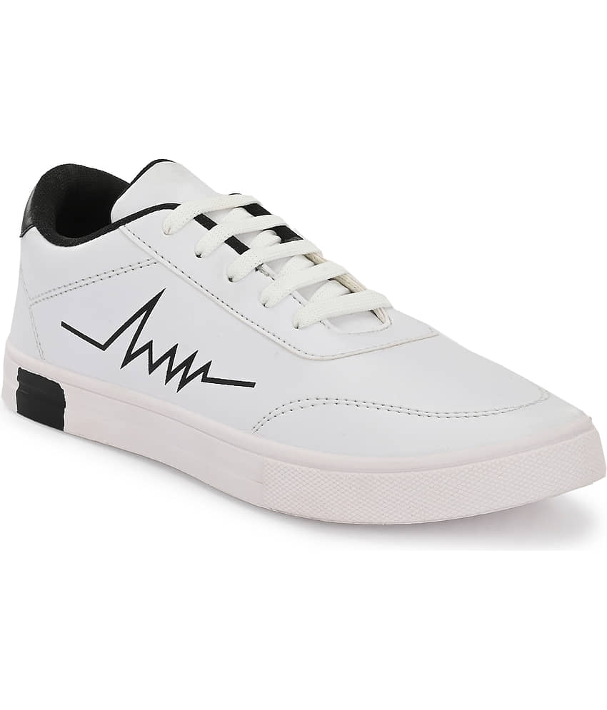 Magnolia White Men's Lifestyle Shoes - Casual Shoes | Buy online on ZillyBuy