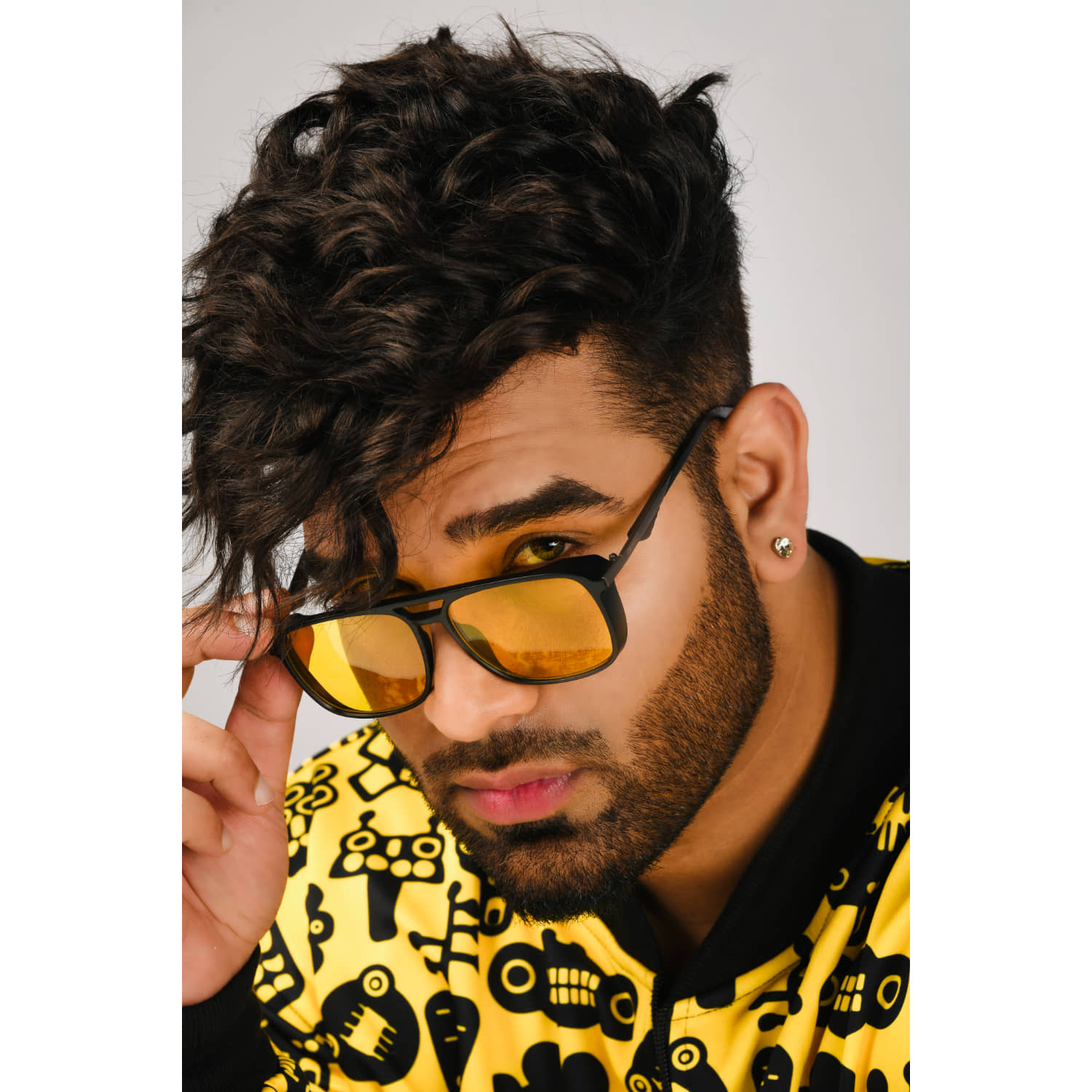 RESIST EYEWEAR Black Rectangular Sunglasses ( Pack of 1 ) - Sunglasses | Buy online on ZillyBuy