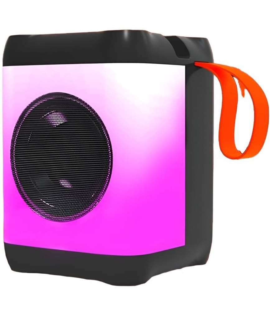     			Sanjana Collections High Base Speaker 8 W Bluetooth Speaker Bluetooth v5.0 with SD card Slot Playback Time 4 hrs Black