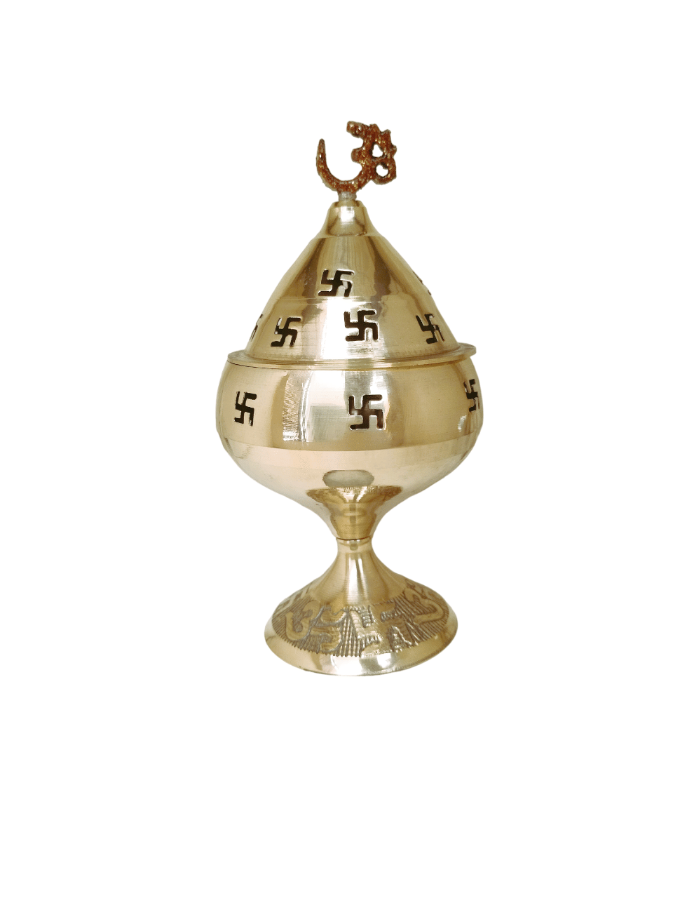 Spherulemuster Brass Akhand Diya - Pack of 1