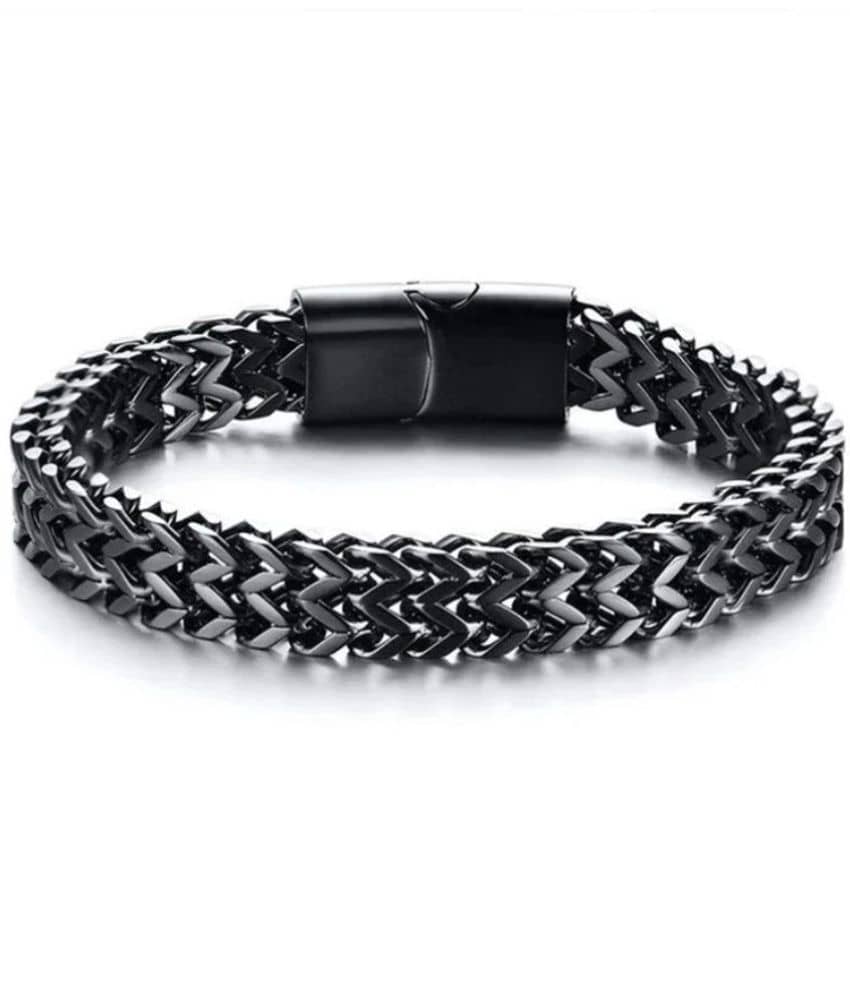 Thrillz Black Bracelet ( Pack of 1 ) - Bangles & Bracelets | Buy online on ZillyBuy