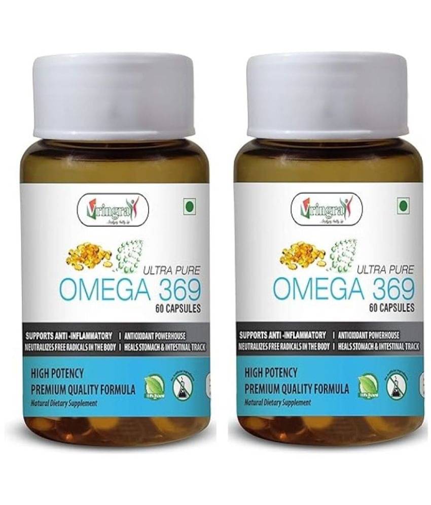     			Vringra Ultra Pure Omega 369 Capsule - Omega Fatty Acids Capsule ( Pack of 2 )