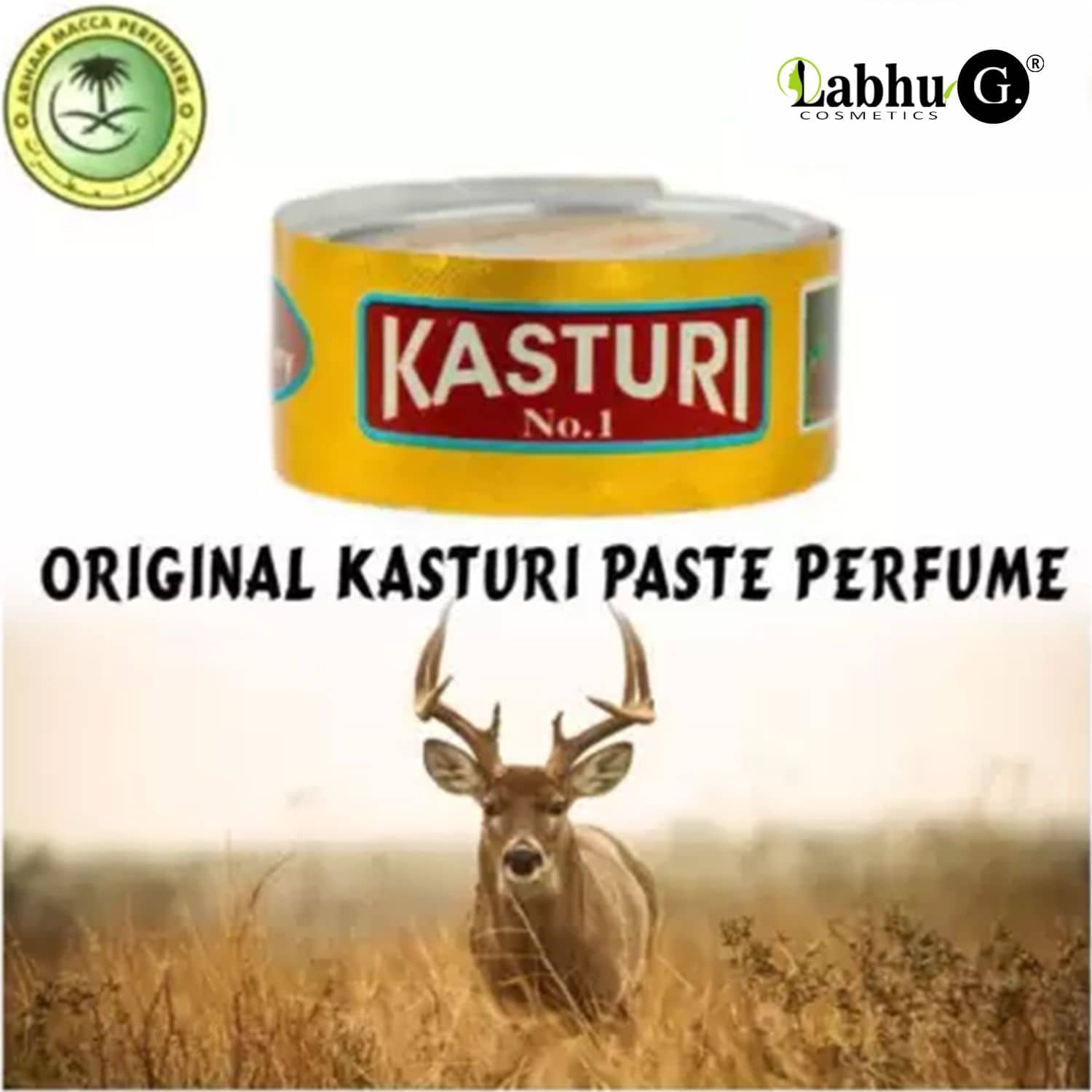 LABHU-G Kasturi Non- Alcoholic 20ml Attar ( Pack of 1 )
