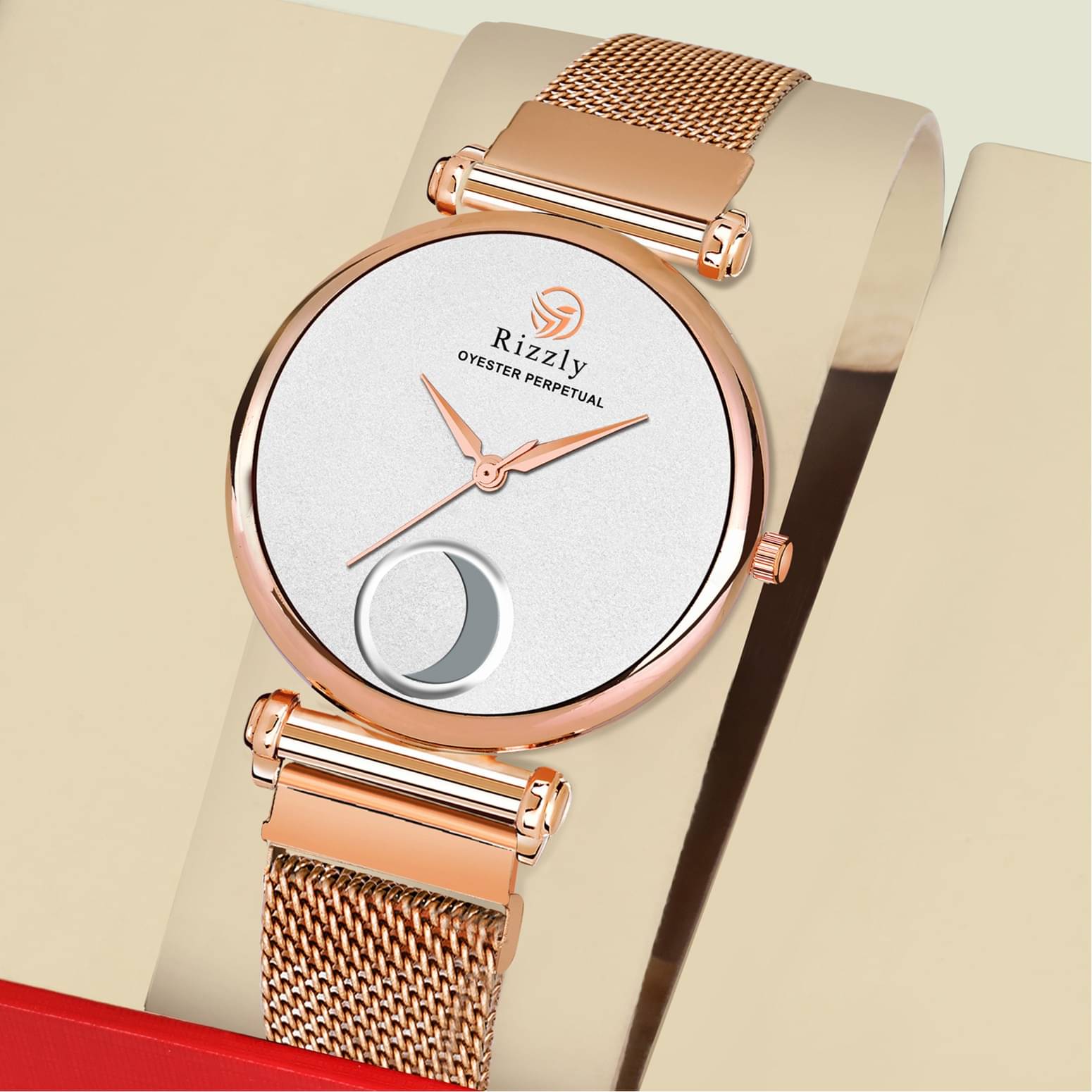     			Septem Rose Gold Metal Analog Men's Watch