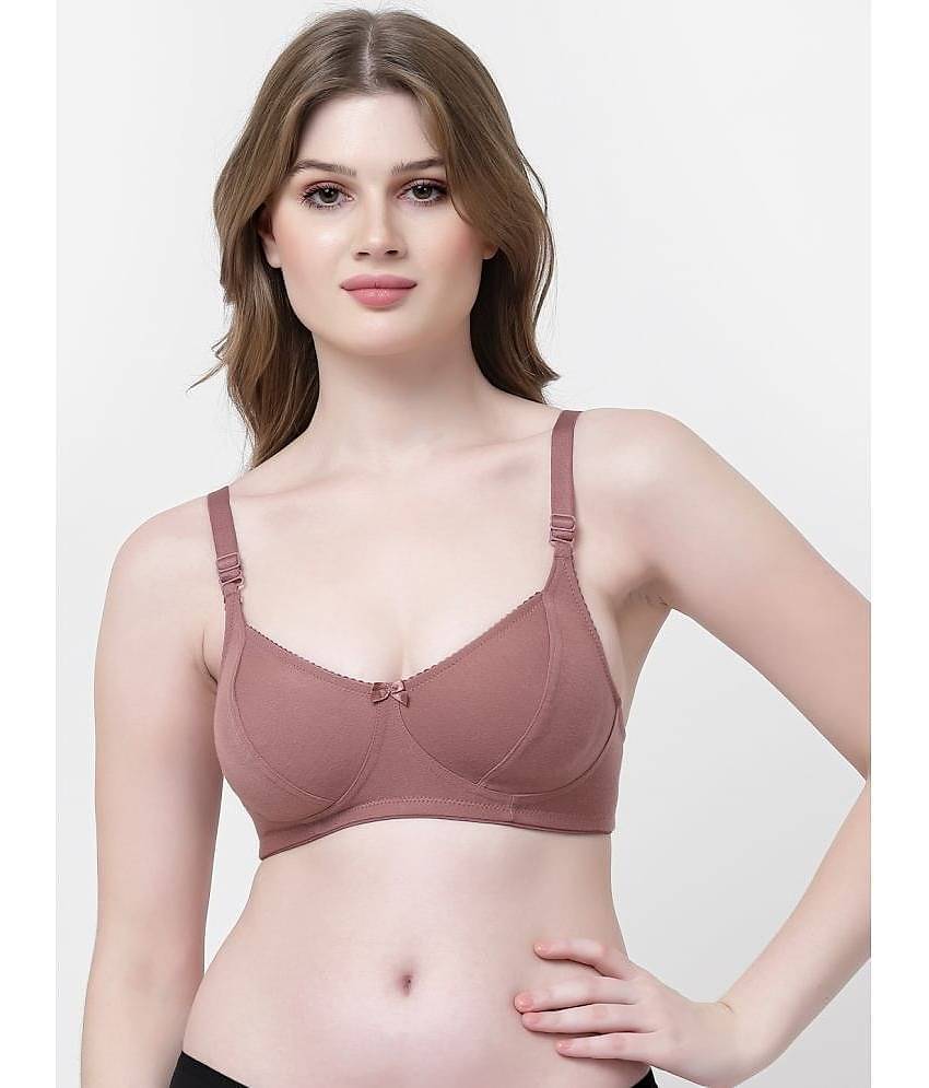 Softskin Pack of 6 Cotton Blend Non Padded Women's Plunge Bra ( Multicolor ) cozy bra