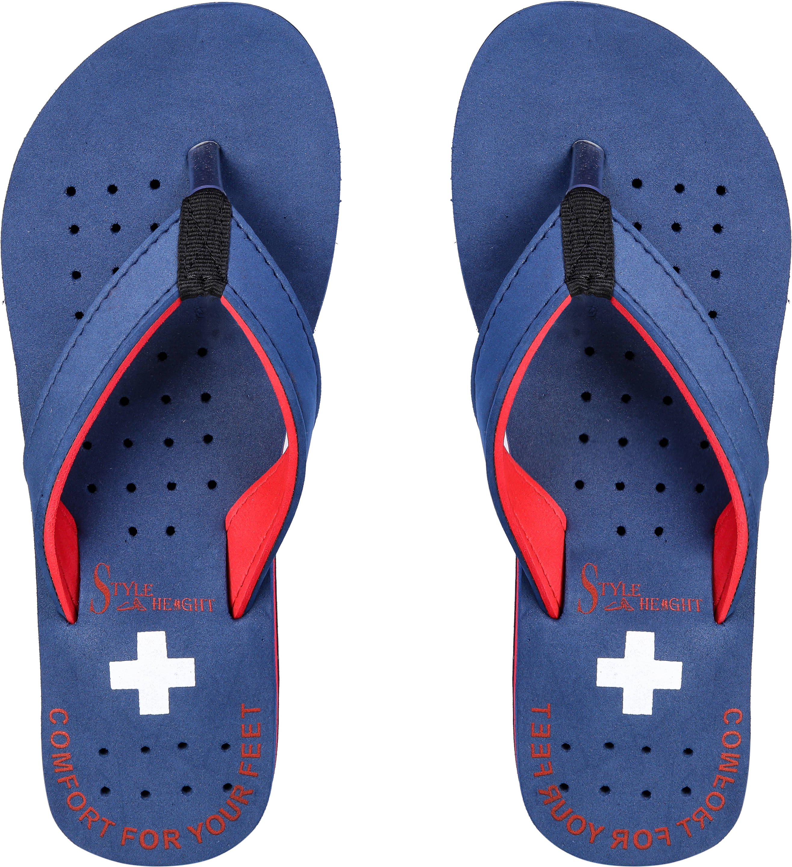Style Height Blue Women's Thong Flip Flop     			Style Height Blue Women's Thong Flip Flop