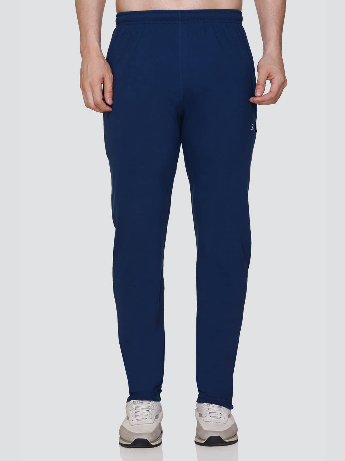 Zeffit Blue Cotton Blend Men's Sports Trackpants ( Pack of 1 ) - Track Pants | Buy online on ZillyBuy