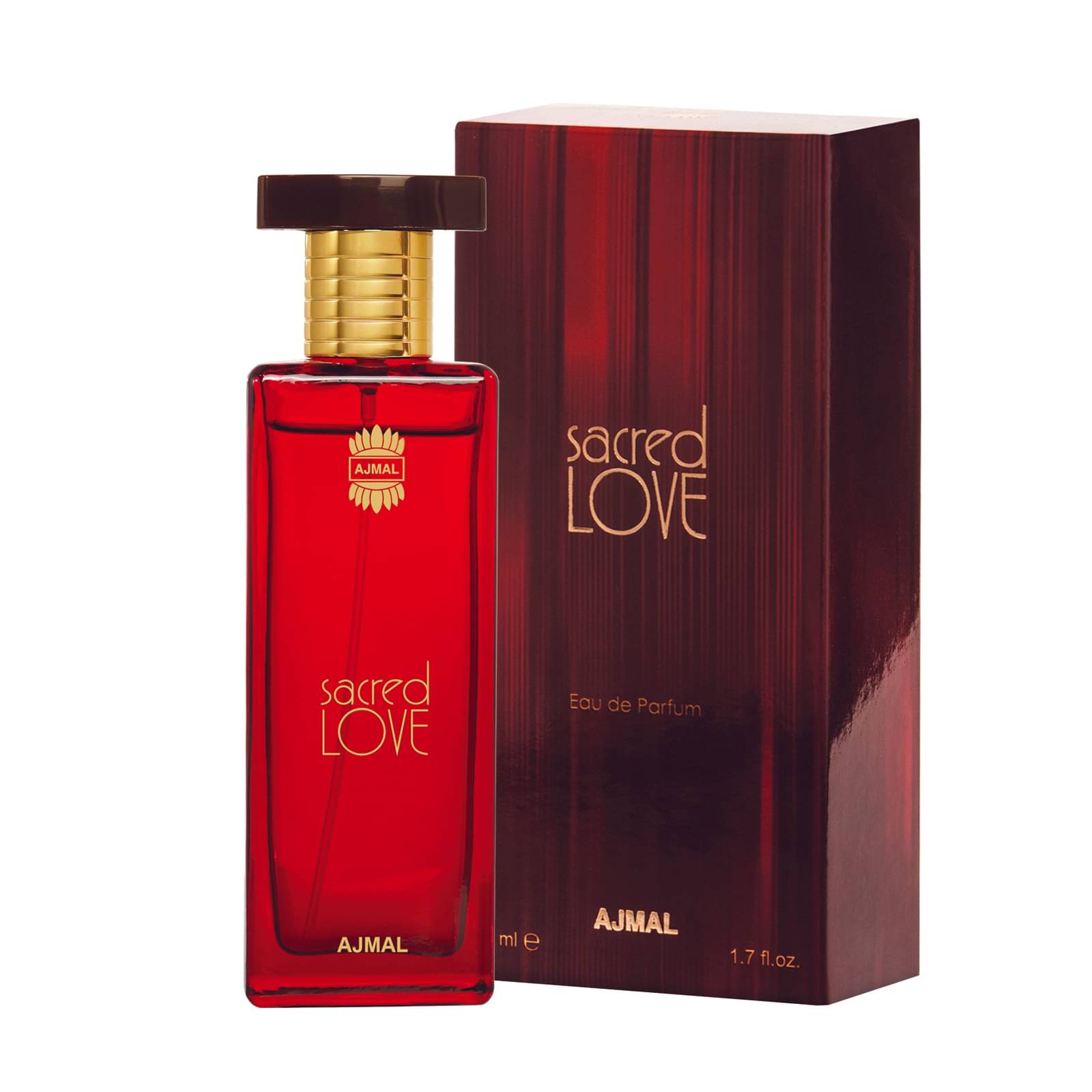     			Ajmal Sacred Love EDP 50ML Long Lasting Perfume Gift For Women Made In Dubai Pack of 1