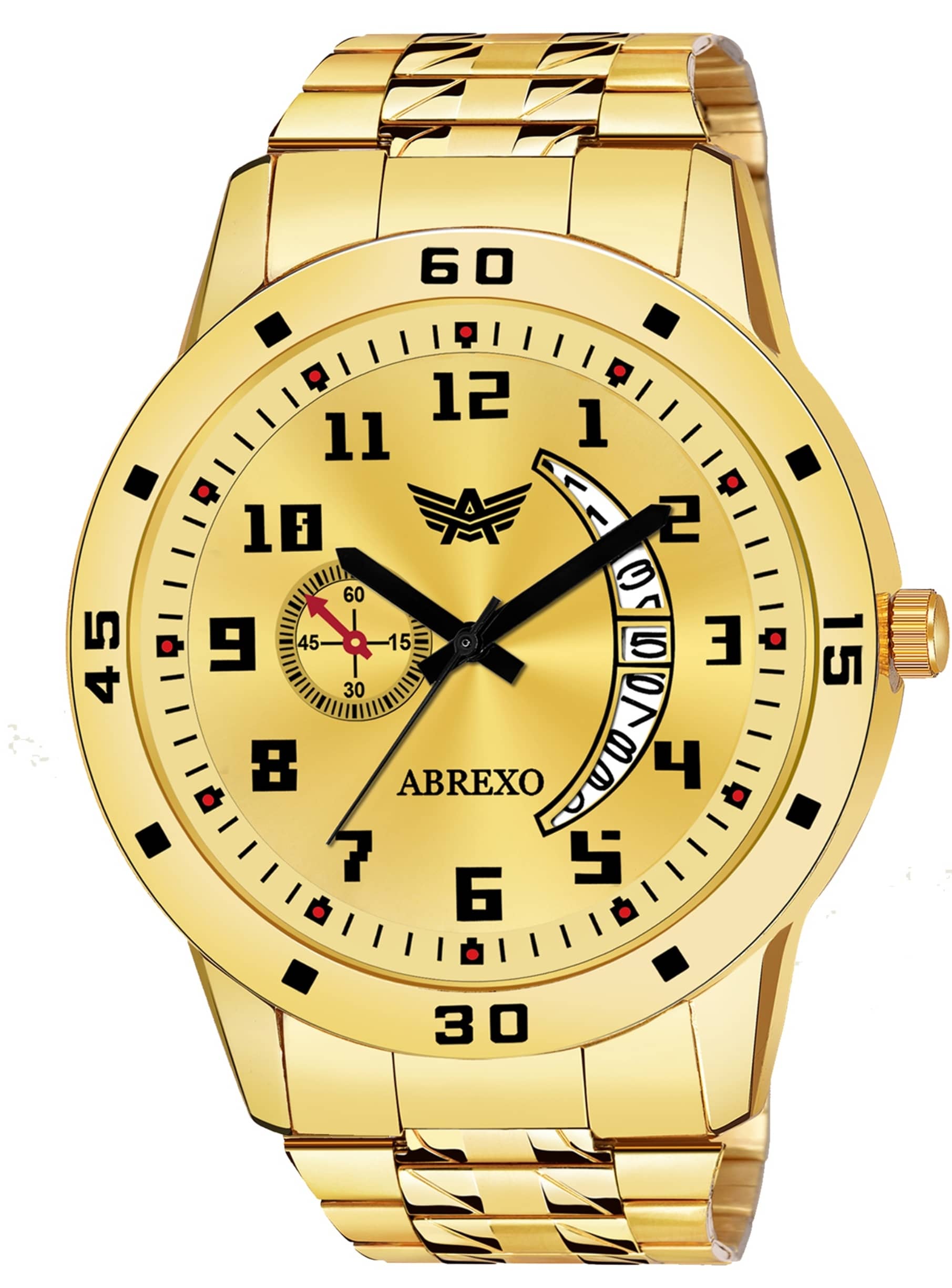 Abrexo Gold Stainless Steel Analog Men's Watch