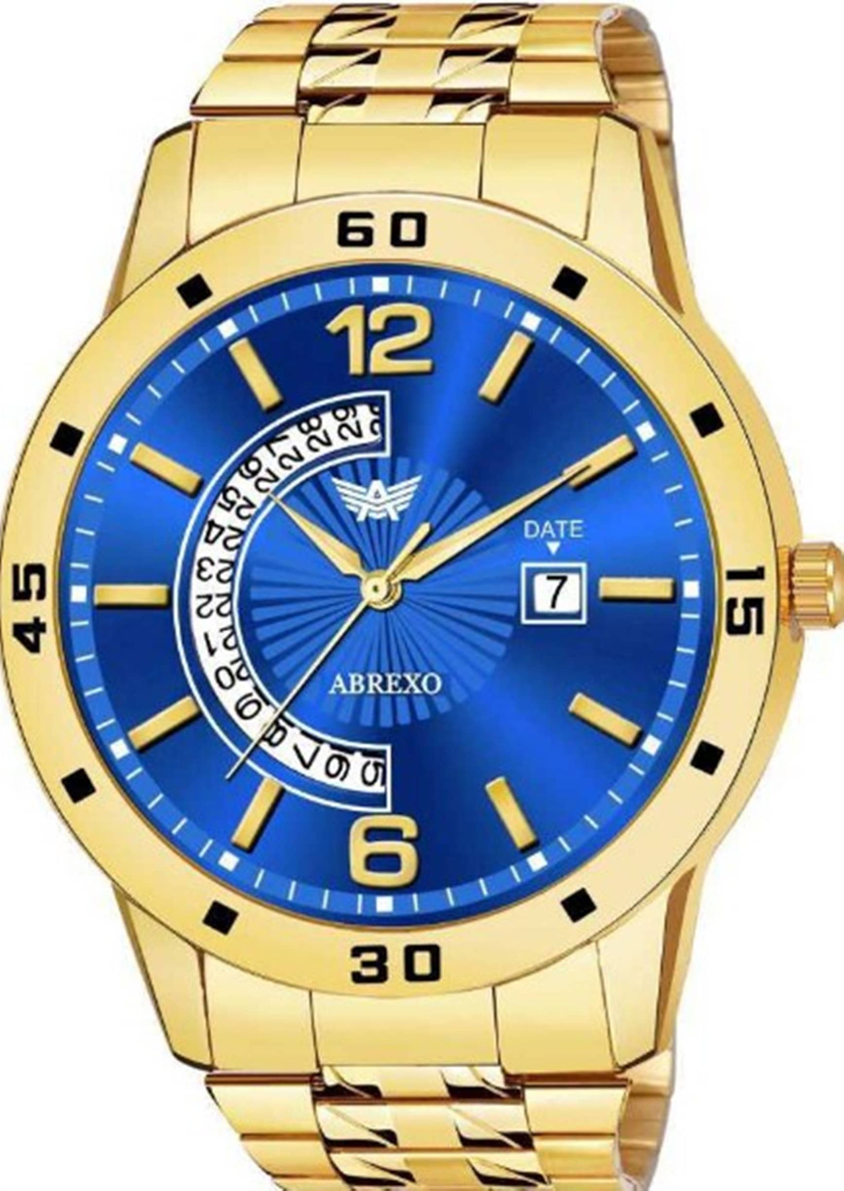 Abrexo Gold Stainless Steel Analog Men's Watch