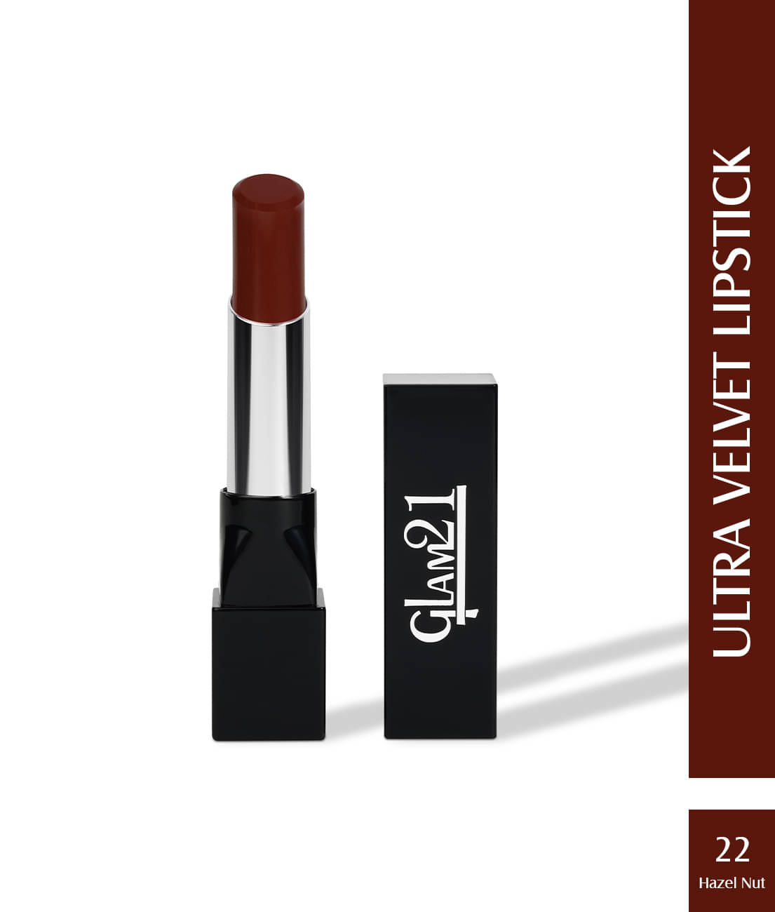     			Glam21 Long-lasting Ultra Velvet Lipstick With Creamy matte finish2.5gm Hazel Nut-22