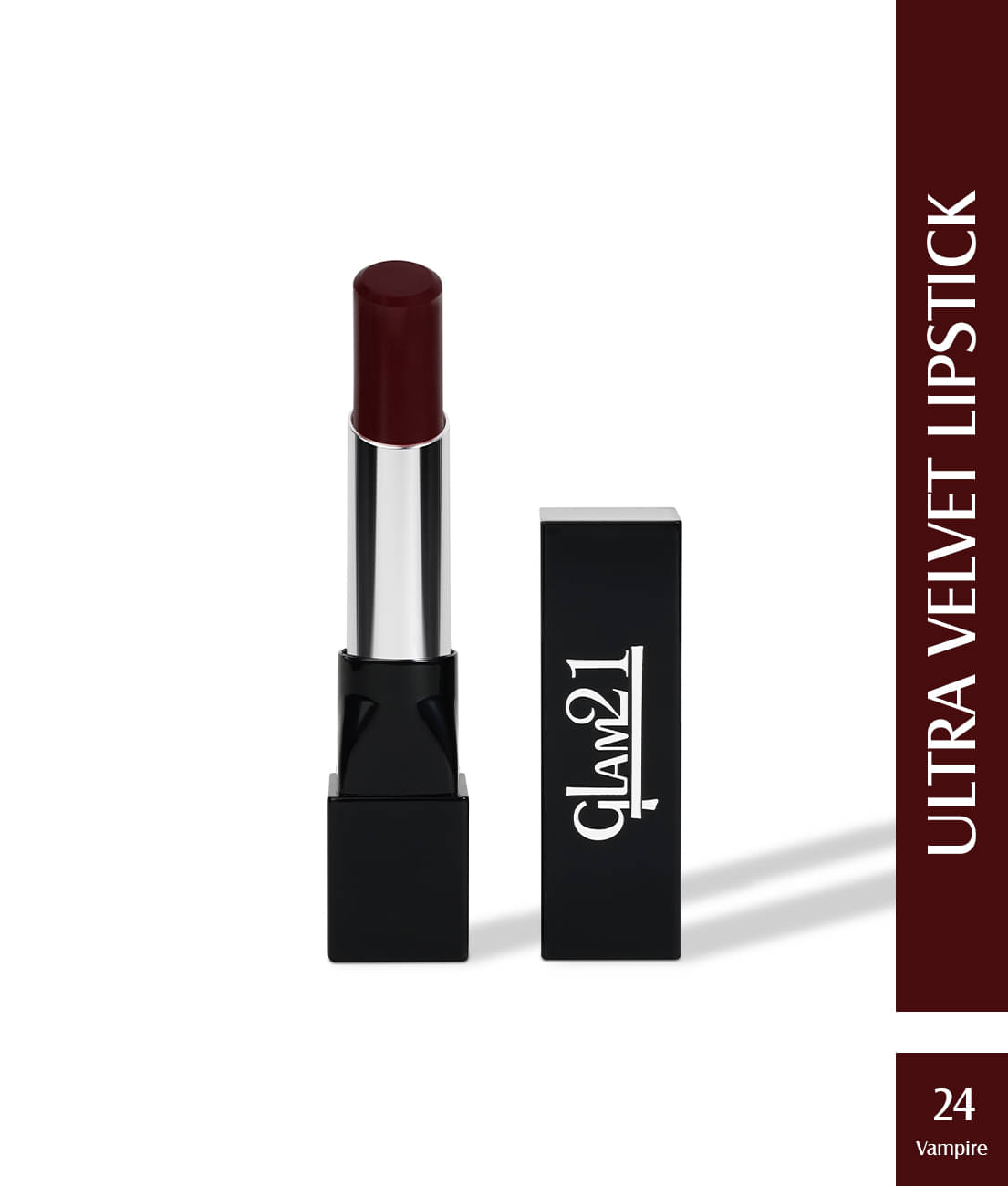     			Glam21 Long-lasting Ultra Velvet Lipstick With Creamy matte finish2.5gm Vampire-24
