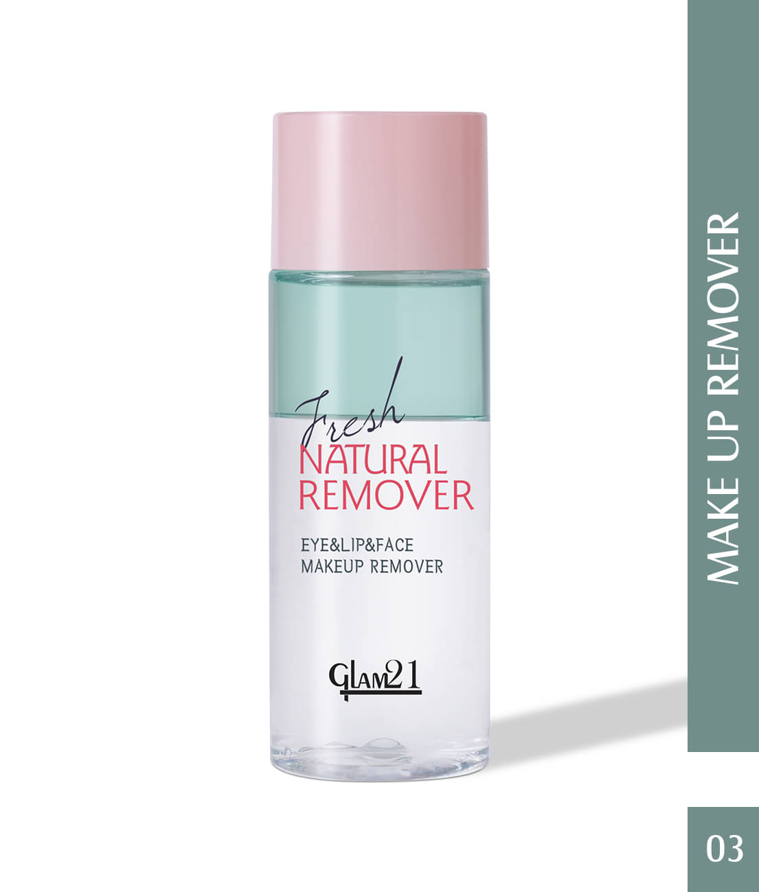 Glam21 Makeup Remover for Water-Proof & Long Lasting Makeup With Non-greasy Formula 100ml Shade-03     			Glam21 Makeup Remover for Water-Proof & Long Lasting Makeup With Non-greasy Formula 100ml Shade-03