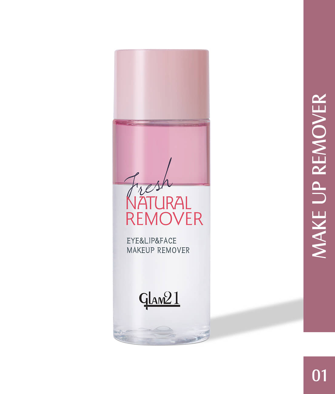 Glam21 Makeup Remover for Water-Proof & Long Lasting Makeup With Non-greasy Formula 100ml Shade-01