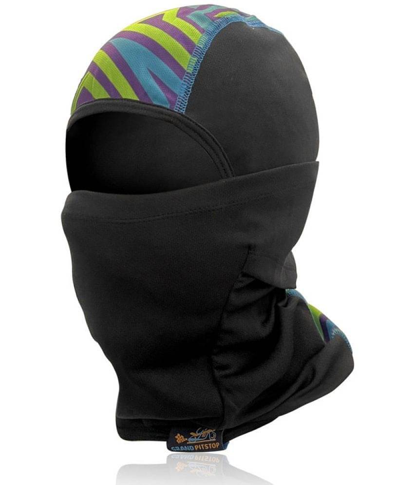 GrandPitstop Black Polyester Anti Pollution Mask ( Pack of 1 ) GrandPitstop Black Polyester Anti Pollution Mask ( Pack of 1 )
