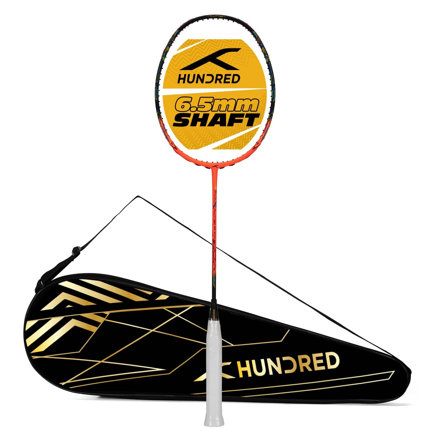 HUNDRED Multicolor Badminton Racquet ( Pack of 1 ) - Sports and Fitness Equipment | Buy online on ZillyBuy